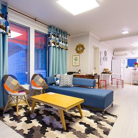 Oh Blue Guesthouse Seoul Zimmer foto