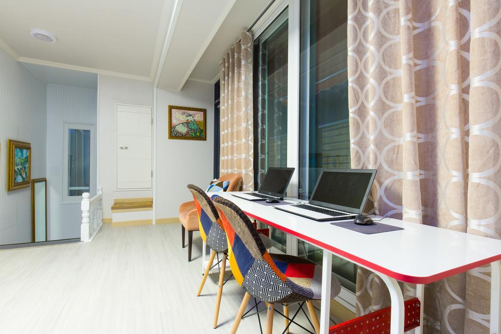 Oh Blue Guesthouse Seoul Exterior foto